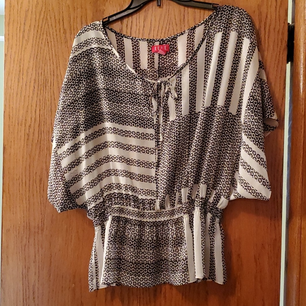 Elle sheer top